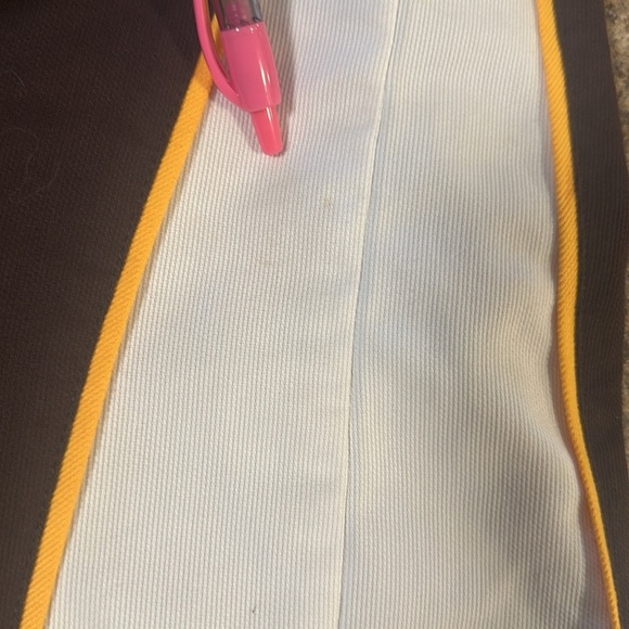 Chase Authentics NASCAR UPS Mens Size M Winston Cup Quarter Zip Shirt Brown - Picture 14 of 15